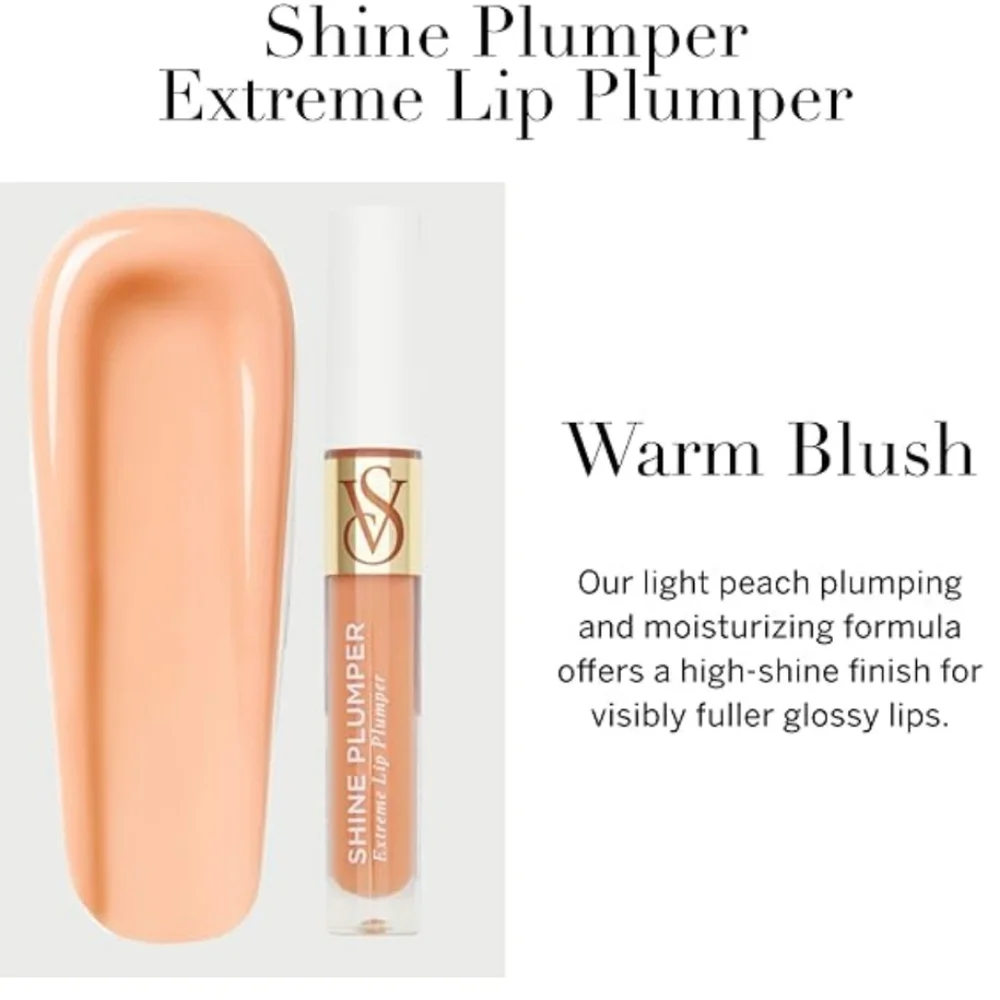 Victoria's Secret Shine Plumper Extreme Lip Plumper In Warm Blush